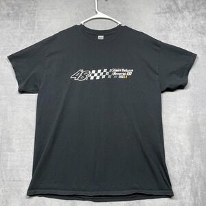 Gildan T Shirt Mens XL Black Shawn Balluzzo Larry King Laws Langley Speedway